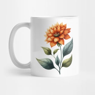 Retro Floral Bloom Mug